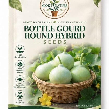 Bottle Gourd ( Round ) Hybrid Seeds