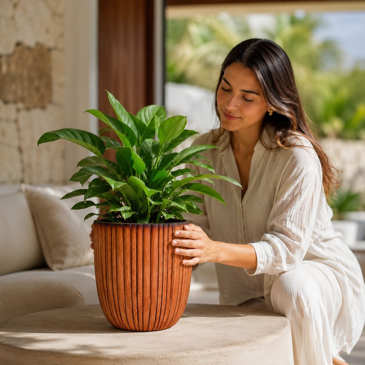 Rib Vertical Planter