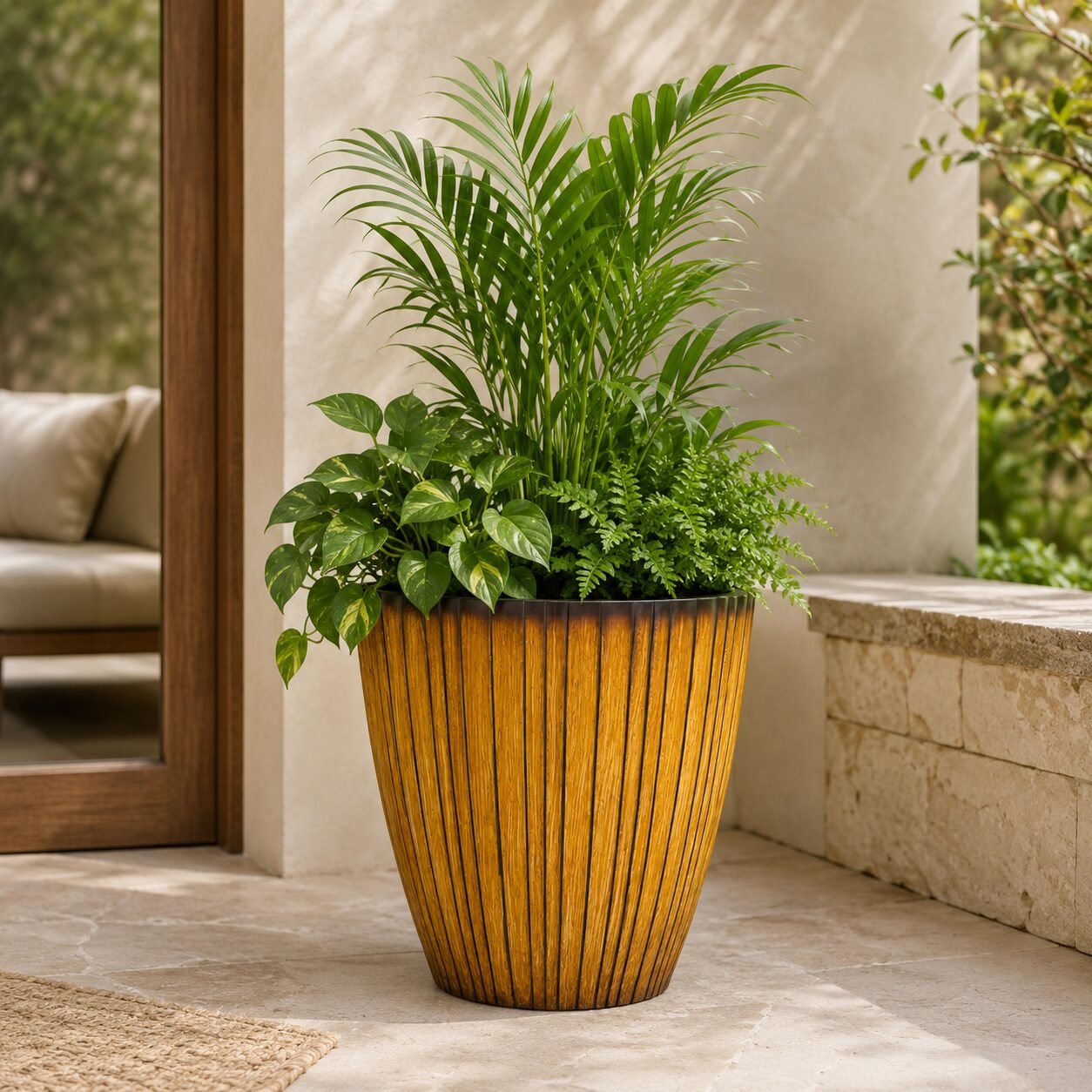 Rib Vertical XL Planter - Image 3