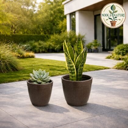 Roto Candy Pot Combo - 9/11" Round Planter Pot