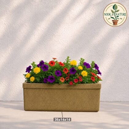 Roto Zen 02 Rectangle Planter Pot
