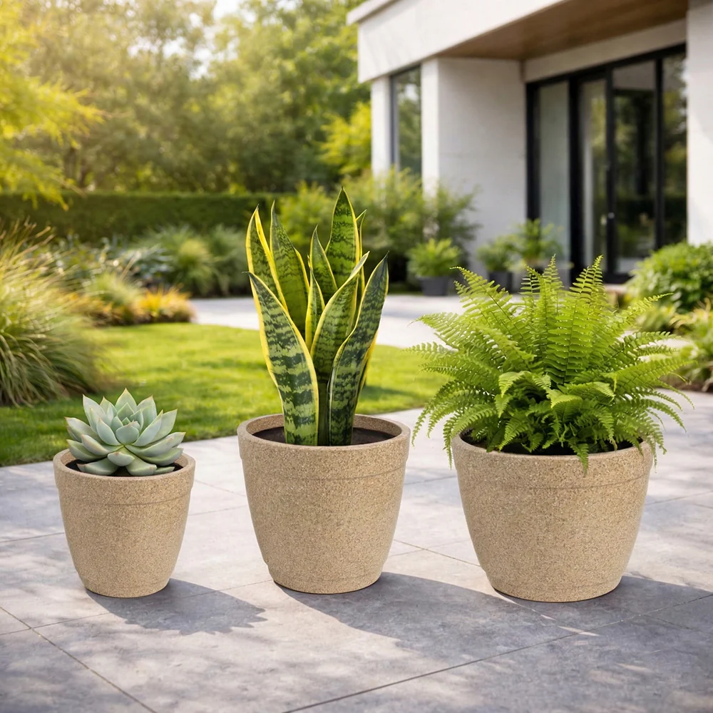Roto Candy Pot Combo - 9/ 11/ 13" Round Planter Pot - Image 3