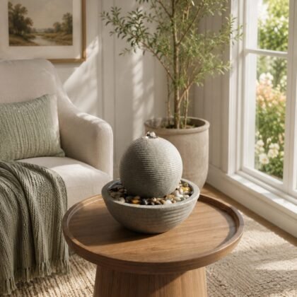 Table Top Sphere Fountain