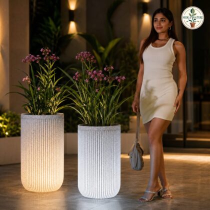 Tokyo High Illuminated Planter
