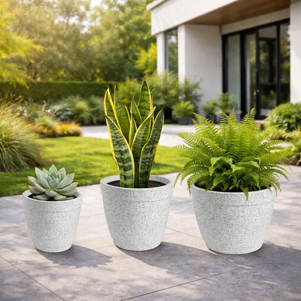 Roto Candy Pot Combo - 9/ 11/ 13" Round Planter Pot - Image 2