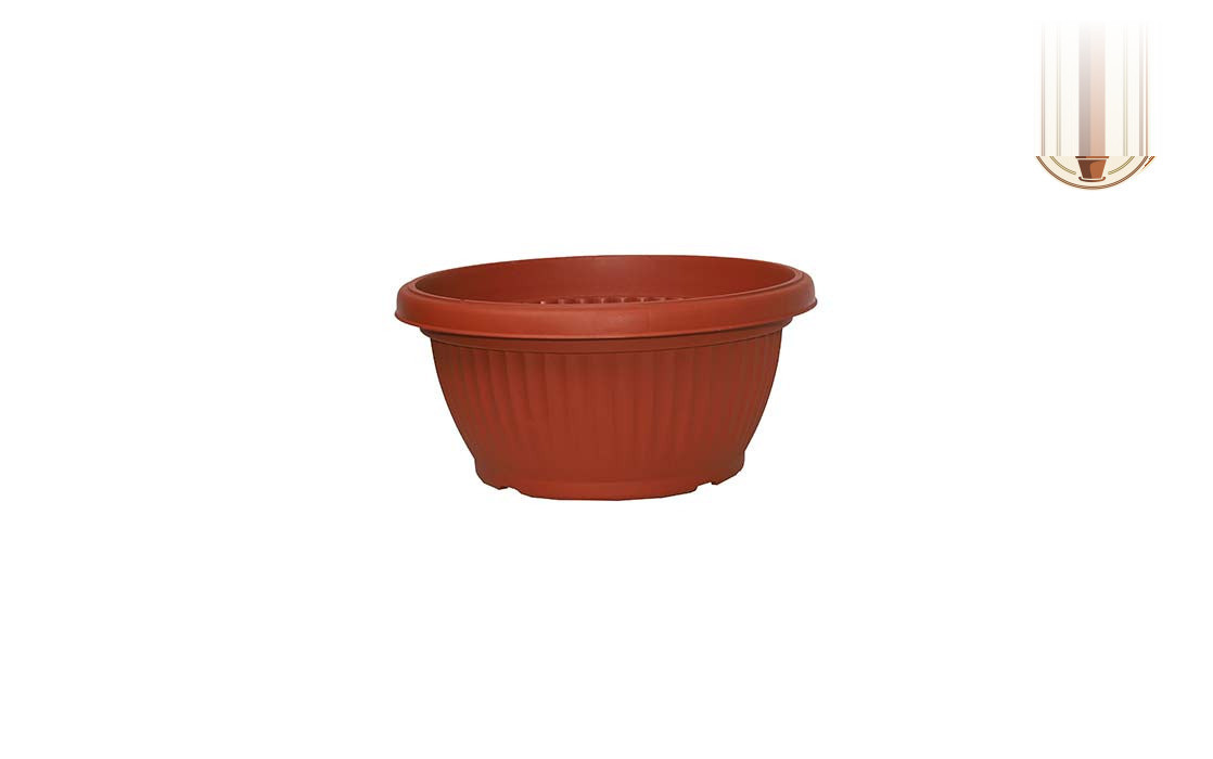 Bello Bowl Planter Bello Bowl 40 Terracotta - Nook & Nature