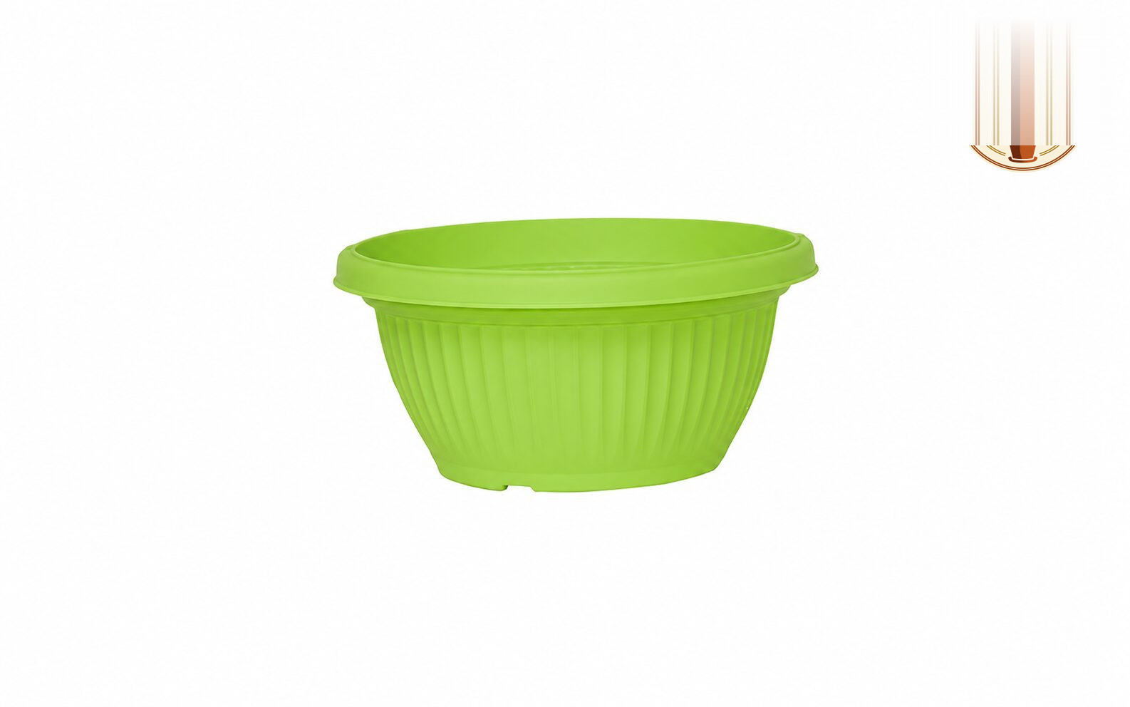 Bello Bowl Planter Bello Bowl 40 Green - Nook & Nature