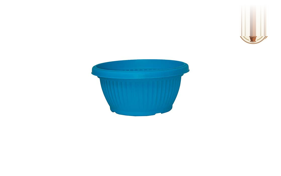 Bello Bowl Planter Bello Bowl 40 Blue - Nook & Nature