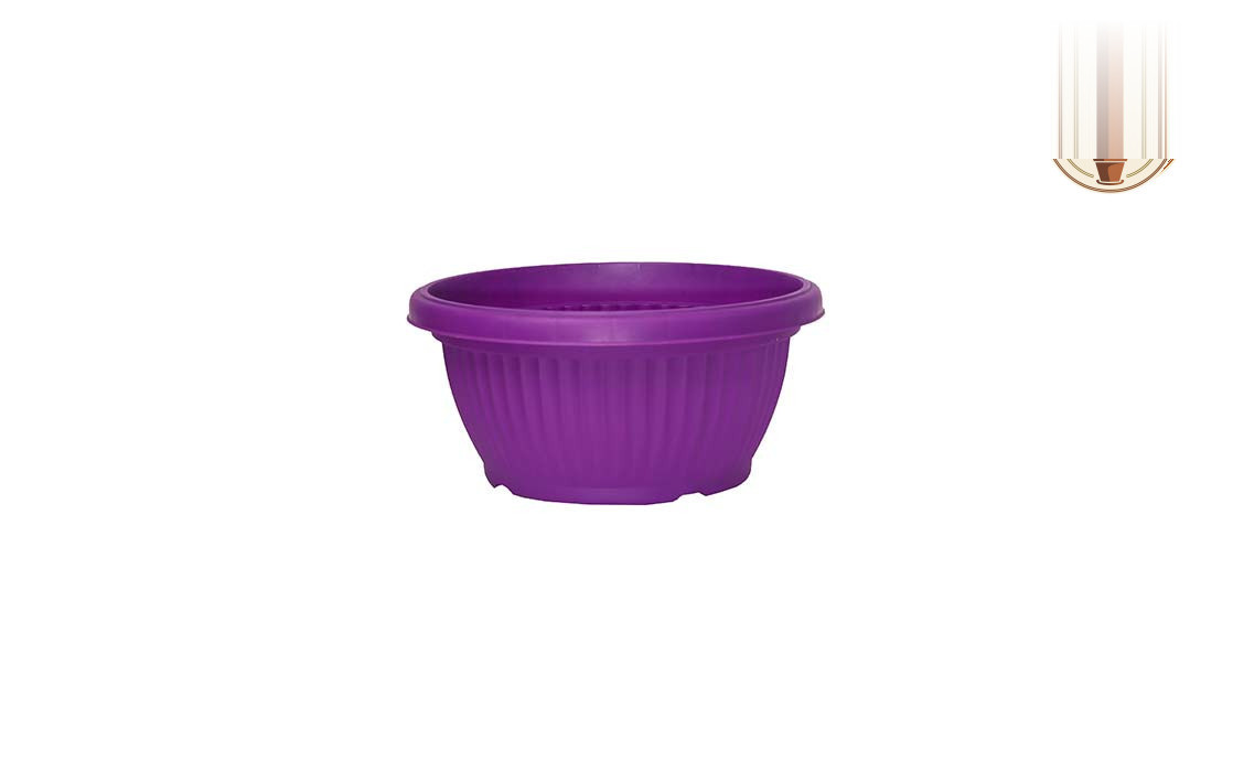 Bello Bowl Planter Bello Bowl 40 Purple - Nook & Nature