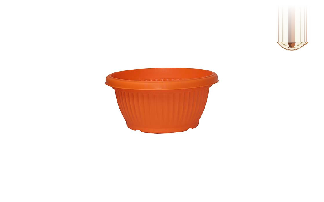 Bello Bowl Planter Bello Bowl 40 Orange - Nook & Nature