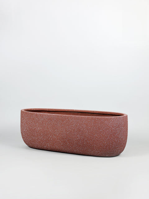 Boat Fiberglass Planters – Terracotta Granite - Nook & Nature