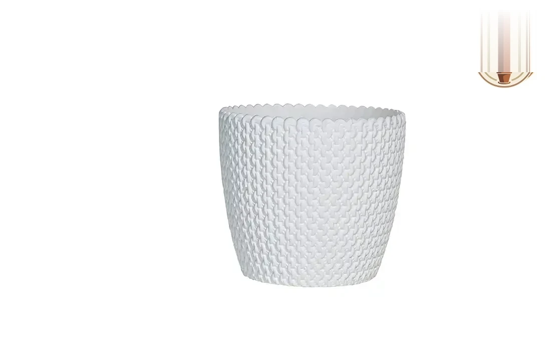 Capri Planter White - Nook & Nature