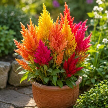 Celosia – Plumose Mixed Flower Seeds - Nook & Nature