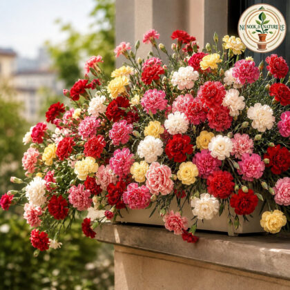 Chabaud Carnation – Dianthus Chabaud Mixed Seeds - Nook & Nature