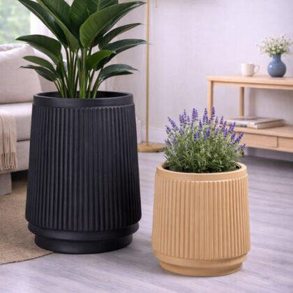 King Fiberglass Planters
