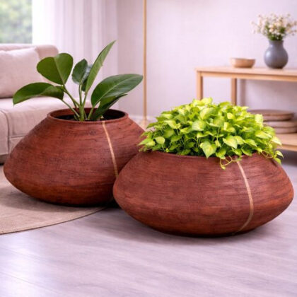 Banana Fiberglass Planters