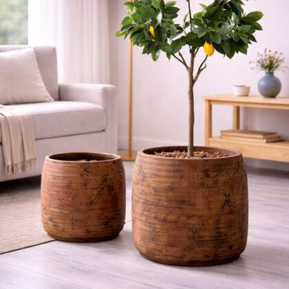 Julia Fiberglass Planters