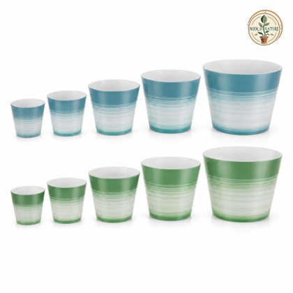 Cherry Fancy Planter No 05 9 50 In Dia X 9 00 In H Assorted Colours Fancy - Nook & Nature