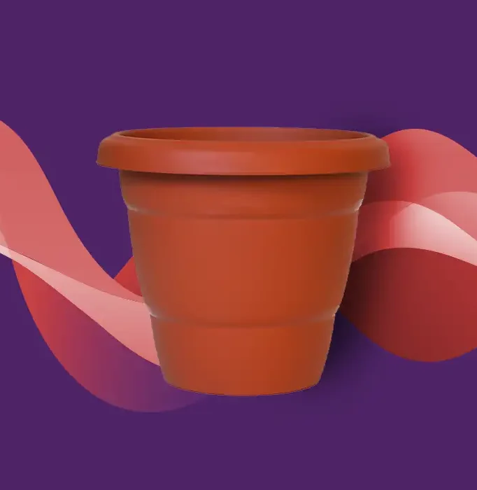 Cosmos Round Planter - Image 3