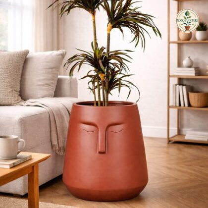 E Pot A Fiberglass Planter Terracotta - Nook & Nature