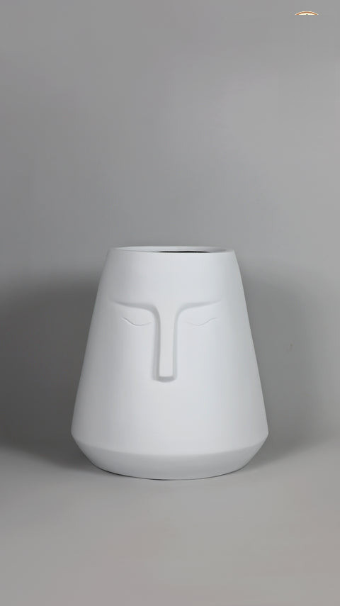 E-Pot-A Fiberglass Planter – White - Nook & Nature