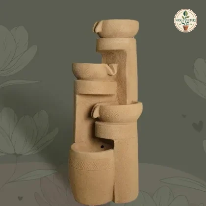 Fountain Corner Shape Sand Stone - Nook & Nature