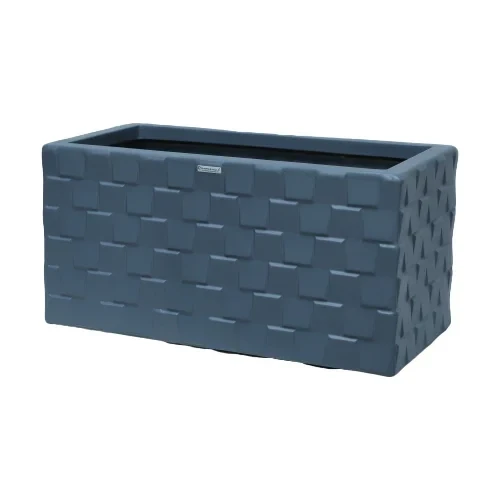 Frp Rectangle Planter 005 1 Gray - Nook & Nature