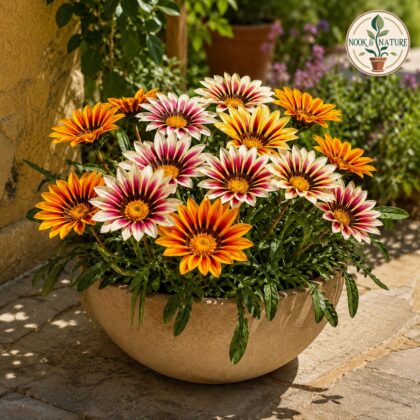 Gazania – Sunshine Mixed Flower Seeds - Nook & Nature