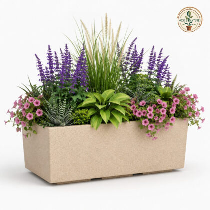 Gladiator Rectangular Planter