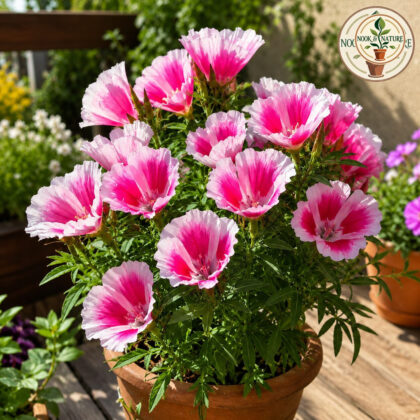 Godetia Azalea Flora Mixed Seeds - Nook & Nature