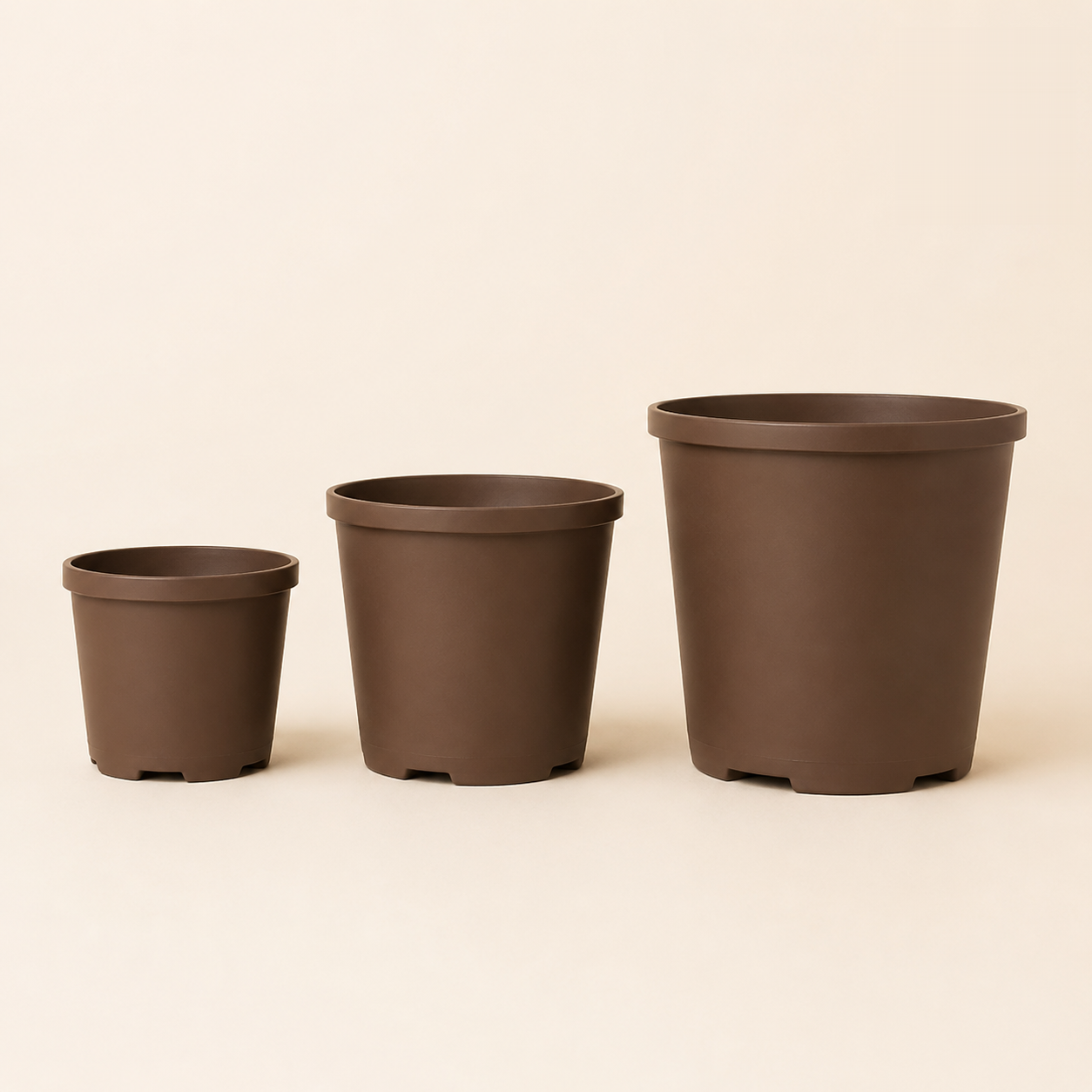 Grow White Planter No 3 6 00 In Dia X 6 50 In H Brown - Nook & Nature