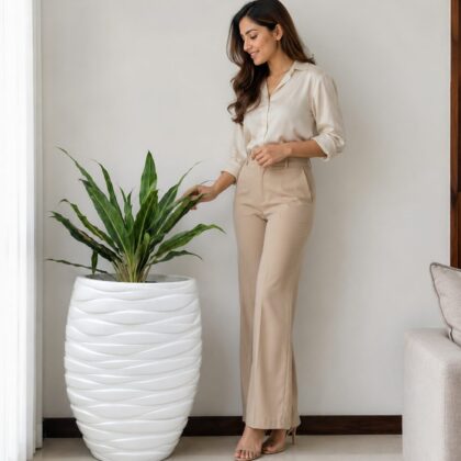 Horizontal Wave Pro Planter - Nook & Nature