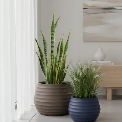 Ring Fiberglass Planters