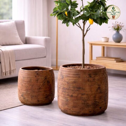 Julia Fiberglass Planters - Nook & Nature