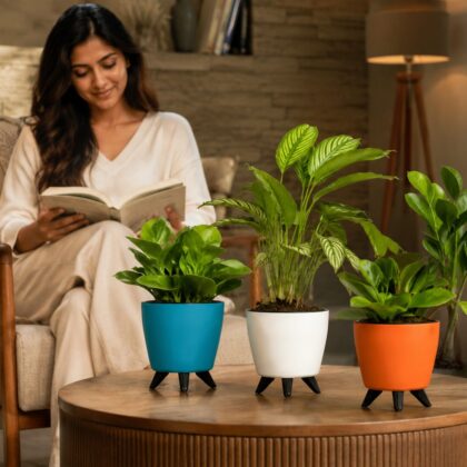Lagos Self-Watering Planter - Nook & Nature