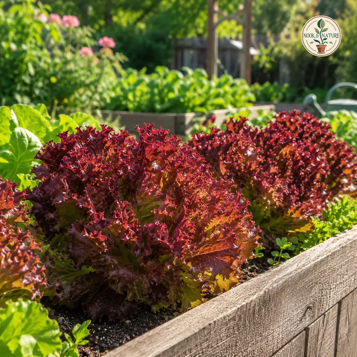 Lettuce Red – Lolla Rossa - Nook & Nature