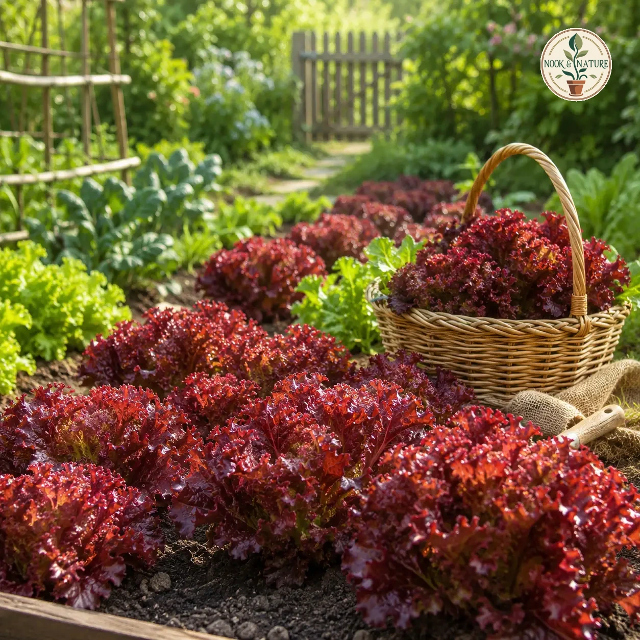 Lettuce Red – Lolla Rossa - Nook & Nature
