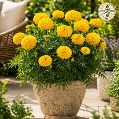 Marigold – African Yellow Flower Seeds - Nook & Nature