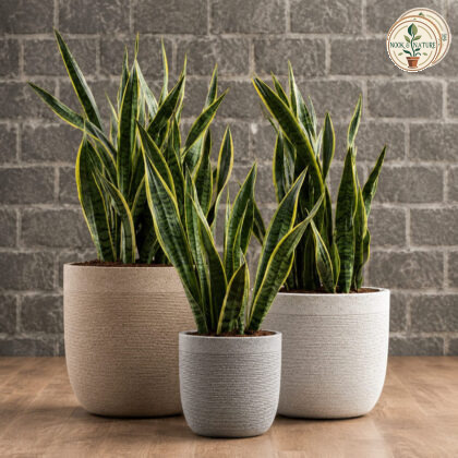 Milano Short Stone Finish Planter