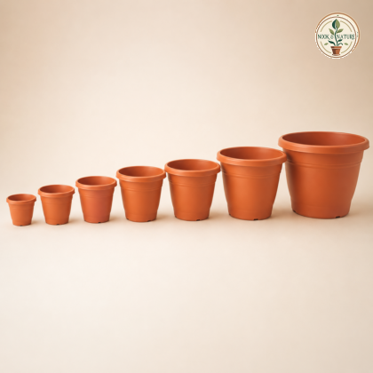 Nova Garden Planter No 606 18 00 In Dia X 14 75 In H Brown - Nook & Nature