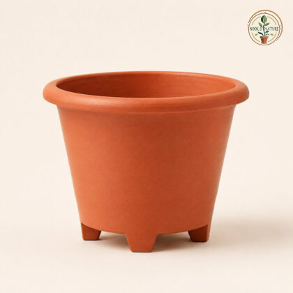 Nova Planter Big 11 25 In Dia X 9 00 In H Brown - Nook & Nature