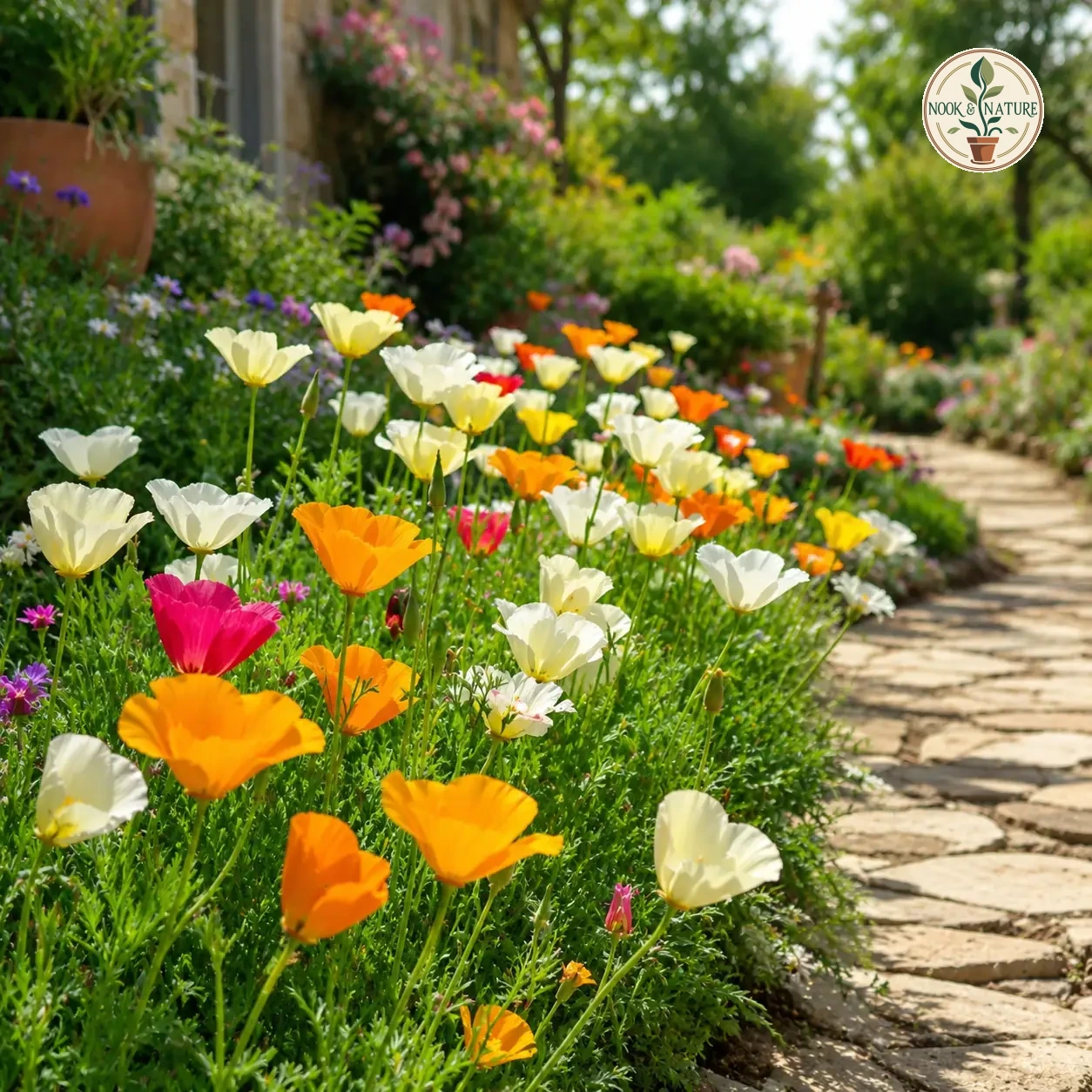 Poppy – California Mixed Flower - Nook & Nature