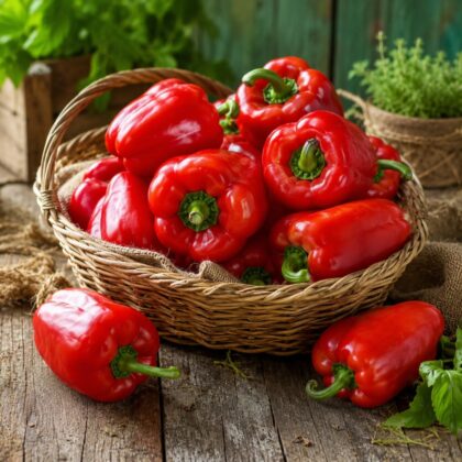 Red Capsicum - Nook & Nature