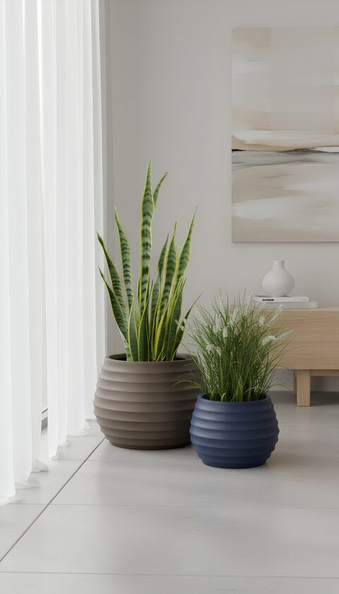Ring Fiberglass Planters - Nook & Nature
