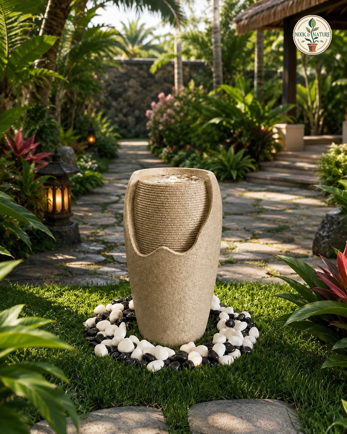 Ripple Stone Fountain - Nook & Nature