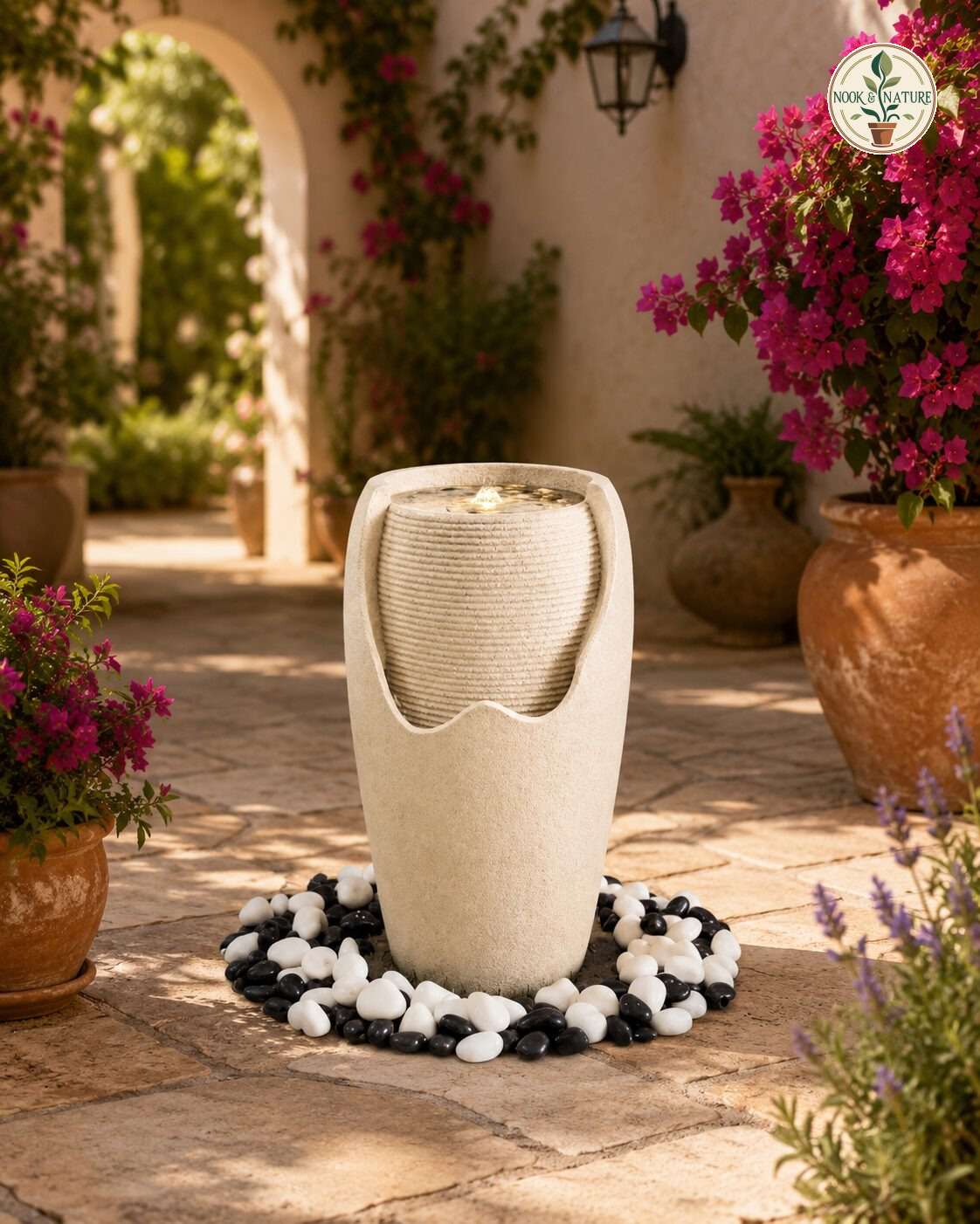 Ripple Stone Fountain - Nook & Nature