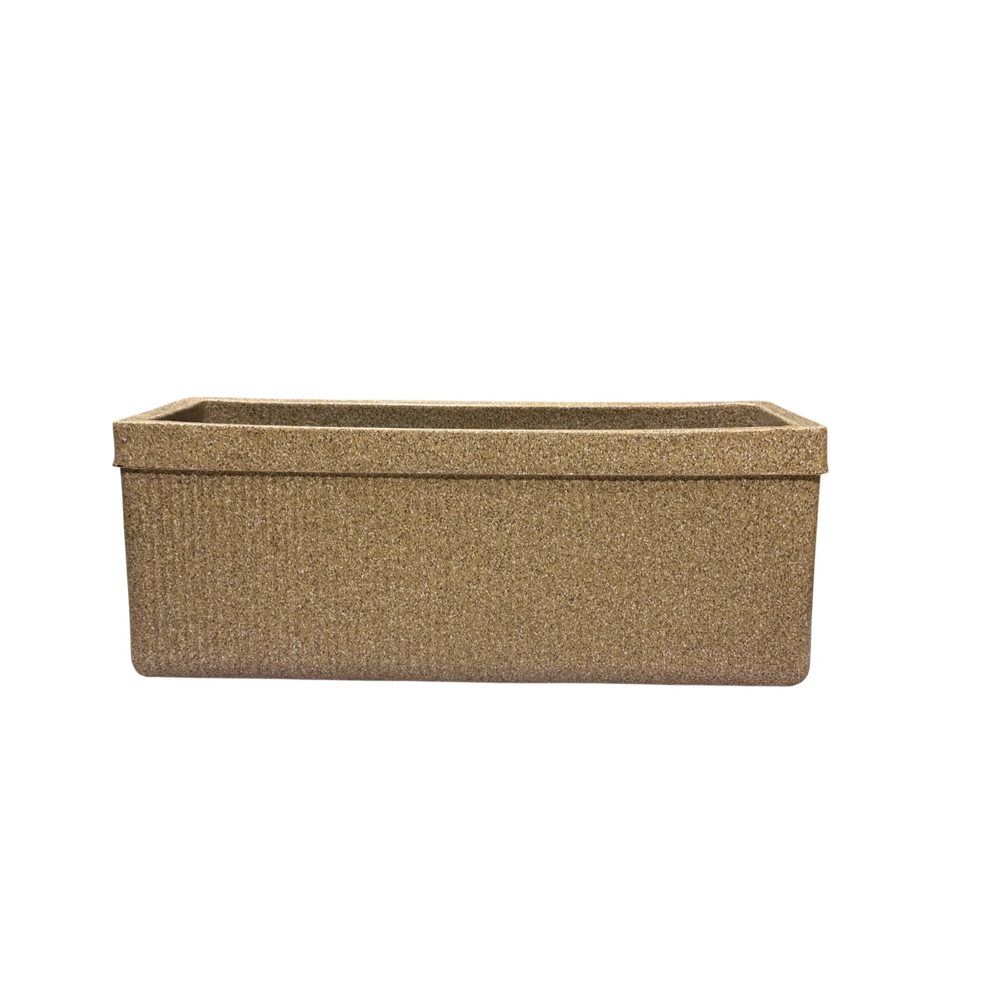 Roto Zen 02 Rectangle Planter Pot 36x14x14 Sand - Nook & Nature