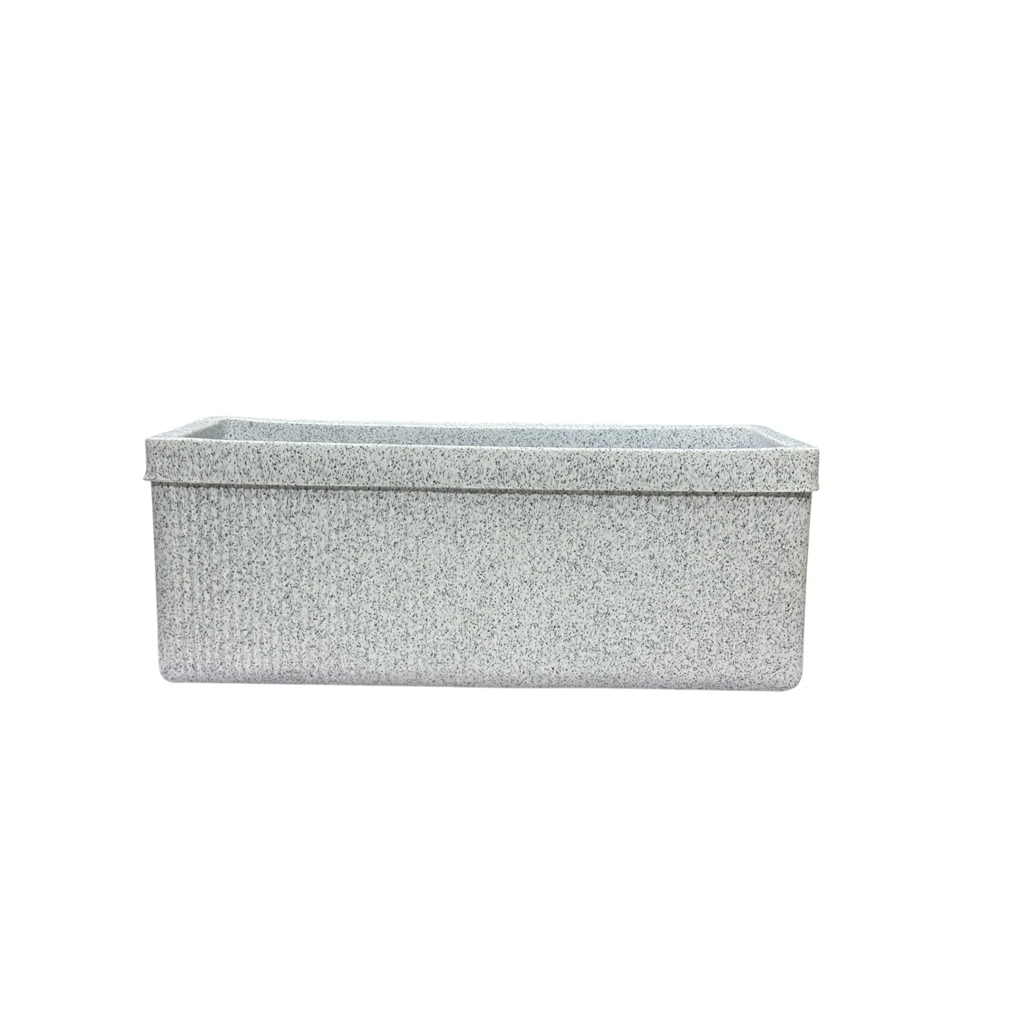 Roto Zen 02 Rectangle Planter Pot 36x14x14 White - Nook & Nature