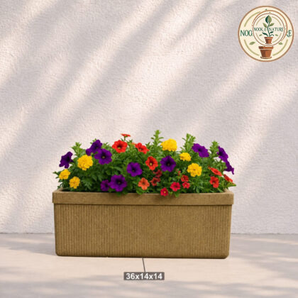Roto Zen 02 Rectangle Planter Pot