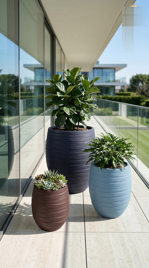 Royal Fiberglass Planters - Nook & Nature